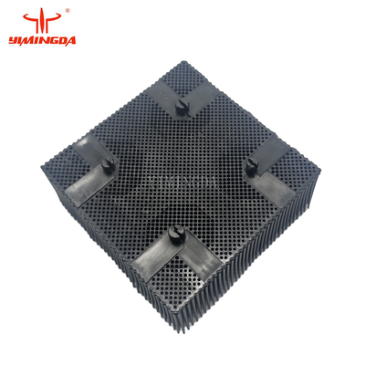 100 ×100mm Nylon Black Bristle Block Plastic Brush Spare Parts For Bullmer 060548 70144014