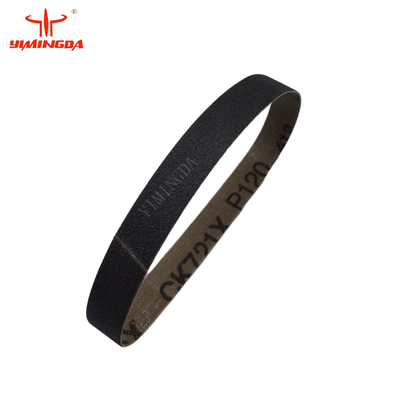 P120 Grit 120 الحزام الحادة 285.75x12.7mm الأسود لFK آلة القطع