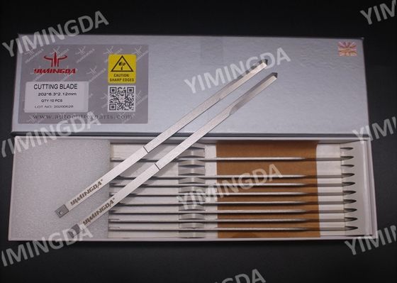 سكين فولاذي عالي السرعة PN73387000 202 × 6.33 × 2.12 مم لقاطع جربر GT3250 / S3200